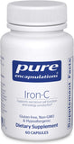 Pure Encapsulations Iron-C 15 mg, 60 Capsules