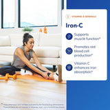 Pure Encapsulations Iron-C 15 mg, 60 Capsules