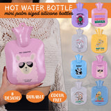 CareSoul Mini Hand Sized Silicone Hot Water Bottle, without Cover (Size:800ml)