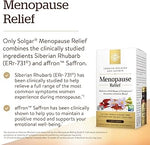 Solgar Menopause Relief - 30 Tablets - Helps Relieve Hot Flashes, Exhaustion, Irritability, Sleep Disturbances & More - Promotes a Positive Mood - Non-GMO, Gluten Free, Vegan - 30 Servings