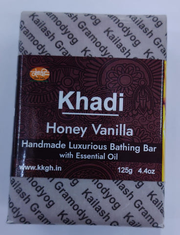 kailash khadi soap (pack of 4)  ( Honey Vanila )