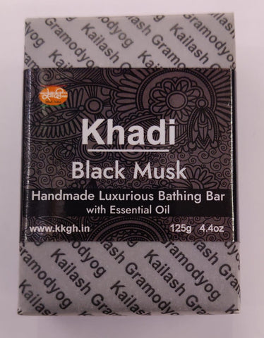 kailash khadi soap (pack of 4)  ( Black Musk )