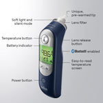 Braun ThermoScan 7+ Connect Ear Thermometer, Family Care App Compatible, Age Precision Technology, Color-Coded Digital Display, Baby and Infant Friendly, No. 1 Brand Recommended by Pediatricians