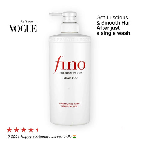 Fino Premium Touch Nourishing Hair Shampoo for Deep Moisture Repair