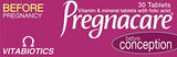 Pregnacare Vitabiotics, Before Conception, 30 Tablets