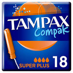 Tampax Compak Super Plus 18's