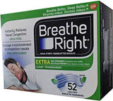Breathe Right Extra Nasal Strip Clear, 52 Strips (Value Pack)