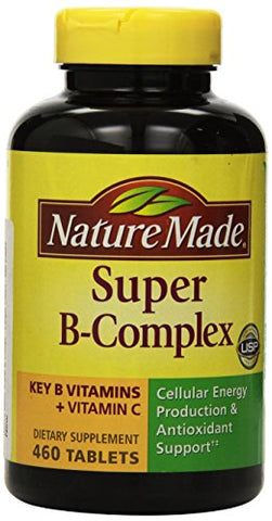Nature Made Super B-Complex with Vitamin C 460 Tabs