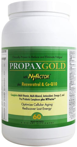Propax Gold with NTFactor Fatigue Supplement, 60 Tabs