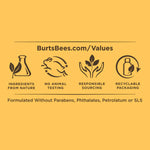 Burt's Bees Lip Balm; Beeswax Moisturizing Lip Balm 0.15 oz