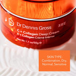 Dr Dennis Gross C+ Collagen Deep Cream, 1.7 Ounce