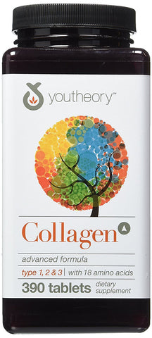 Youtheory Collagen Advanced Formula, 390 Tabs