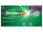 Berocca Performance Raspberry and Blackcurrant Effervescent 30 Tablets