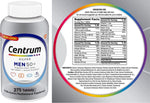 Centrum Silver Men 50+ Multivitamin/Multimineral Supplement (275 Tablets)