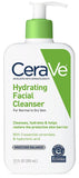 CeraVe Hydrating Facial Cleanser 12 Ounce, For Normal to Dry Skin