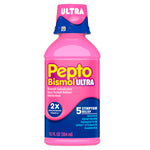 Pepto Bismol Ultra 5 Symptom Stomach Relief Liquid, Original, 12 oz