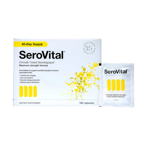 SeroVital Dietary Supplement, 45 Day Premium Pack, 180 Count: