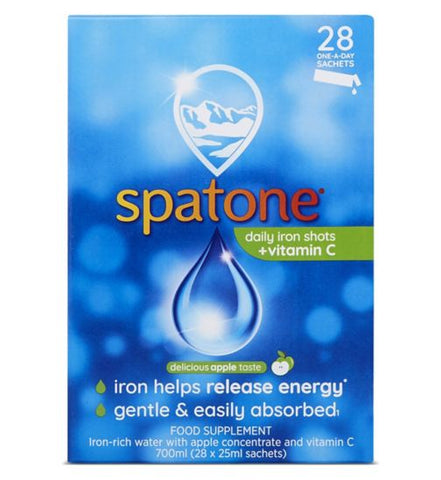 Spatone Apple Daily Iron Shots + Vitamin C 28 Sachets