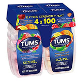 Tums Extra Strength 750mg, Assorted Fruit/Assorted Berries, Pack of 100 Tablets