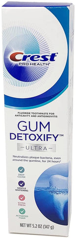 Crest Ultra Pro Health Gum Detoxify Tooth Paste 4.7oz (133g)