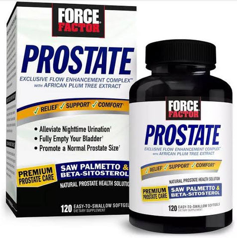 Force Factor Prostate Support Supplement (120 ct.)